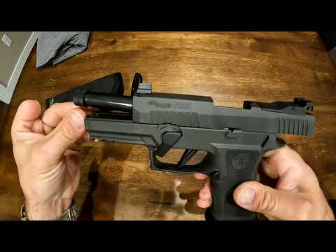 SIG Sauer P320 XCarry Legion Pistol disassembly and reassembly.