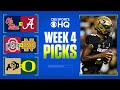 College Football Week 4 PICKS + BEST BETS | CBS Sports