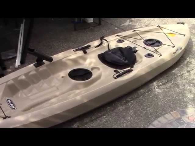 A Poor Man's Fishing Kayak! Lifetime Tamarack Angler Kayak!