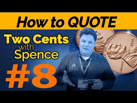 Two Cents with SPENCE | "How to Quote" | Custom Plastic Parts | ASH Industries | Lafayette, LA