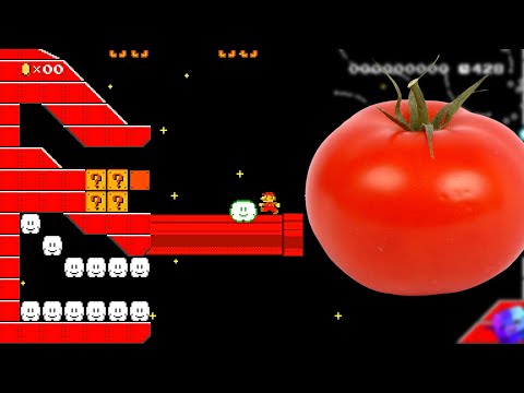 Super Mario Maker 2 🔧 But then... TOMATOES 🔧 EVILMOOMIN