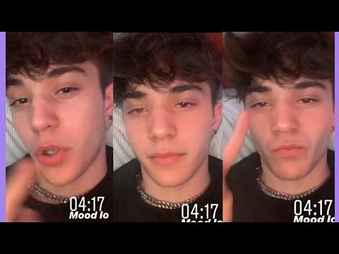 VALERIO MAZZEI IN LACRIME.     Instagram stories