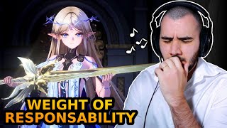 Download lagu Game Composer Reacts to WITH GLORY I SHALL FALL from WUTHERING WAVES mp3