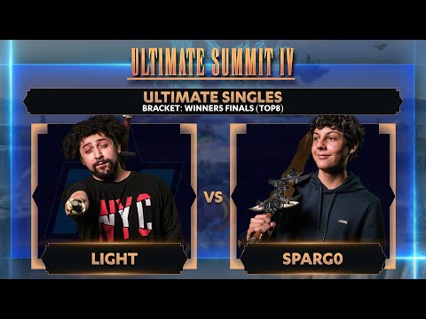 Light vs Sparg0 - Ultimate Singles: Bracket Winners Finals - Ultimate Summit 4 | Fox vs Cloud