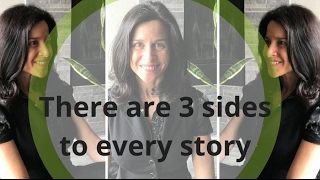 3 Sides to Every Story. Yours. Mine. Everyone else.