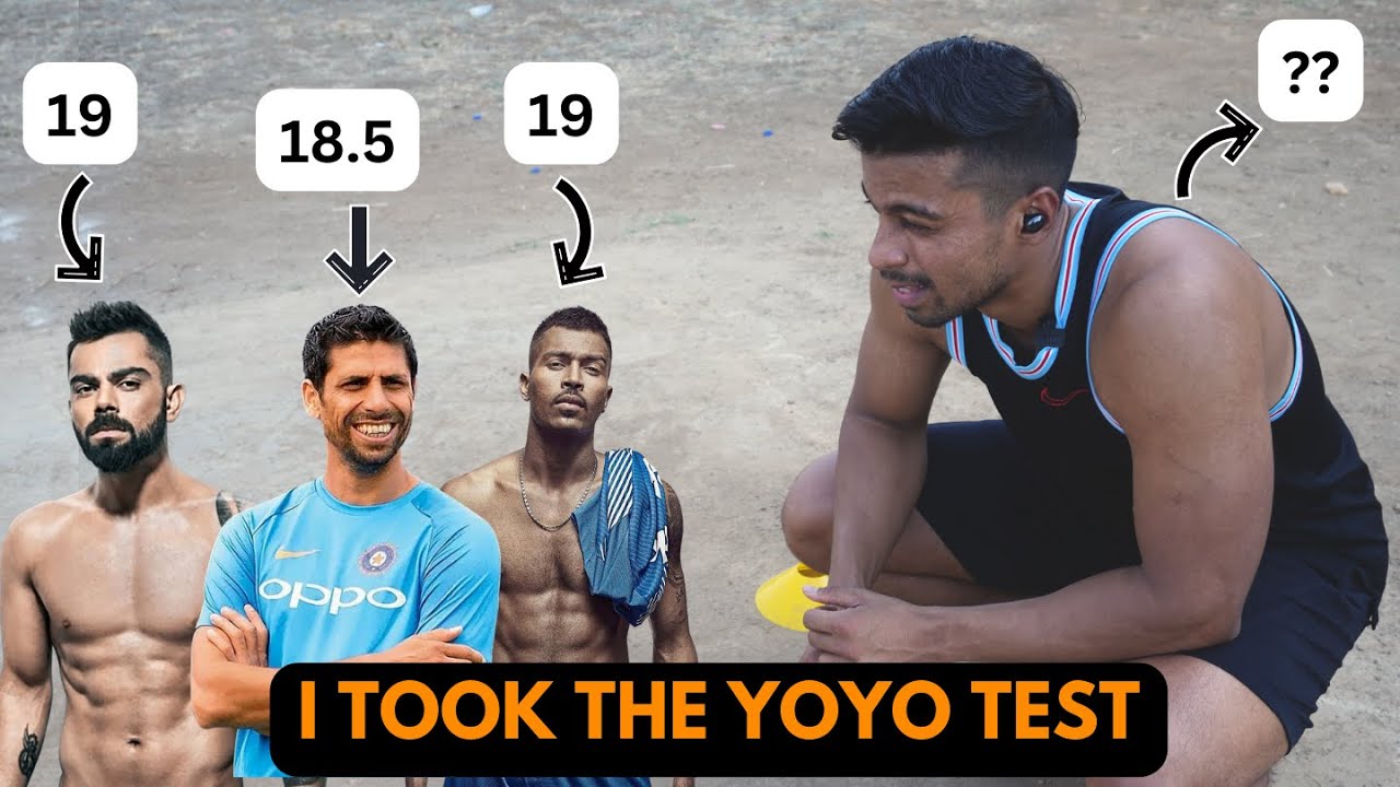 I Tried Cricketer's Yo Yo Test - Not Easy to Beat Kohli.