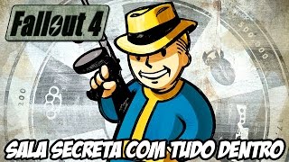 Fallout 4 - Sala SECRETA com TODOS os itens do jogo