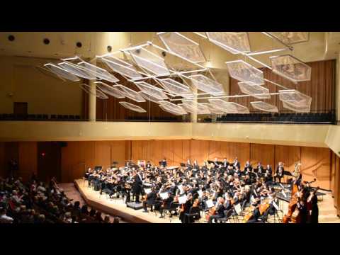 Stefan playing trumpet with CYSO