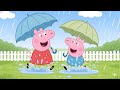 Peppa And George S Rainy Day Adventure Rainy Day Fun Peppa Pig Funny Animation
