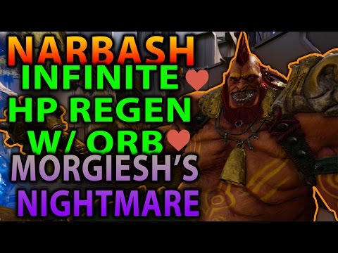 Paragon| NARBASH|INFINITE 70 HP REGEN W/ ORB|MORIGESH 'S NIGHTMARE|36+MANA REGEN PER SEC