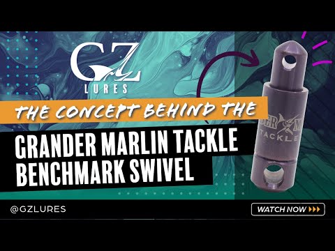 The Concept Behind the Grander Marlin Tackle Benchmark Swivel - Trolling Lure Hook Rig Applications