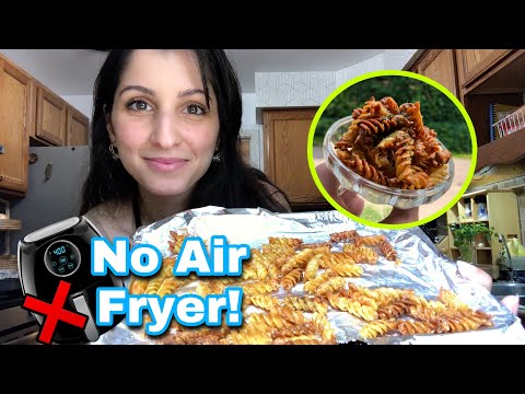 Making TikTok PASTA CHIPS in the Oven (No Air Fryer)! Never again 😬