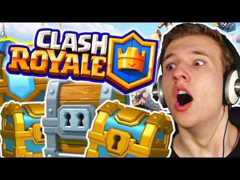 CLASH ROYALE: NAJBOLJA BITKA IKADA + Otvaranje chestova (2 x Gold, 1 x Giant, 1 x Clan Battle Chest)