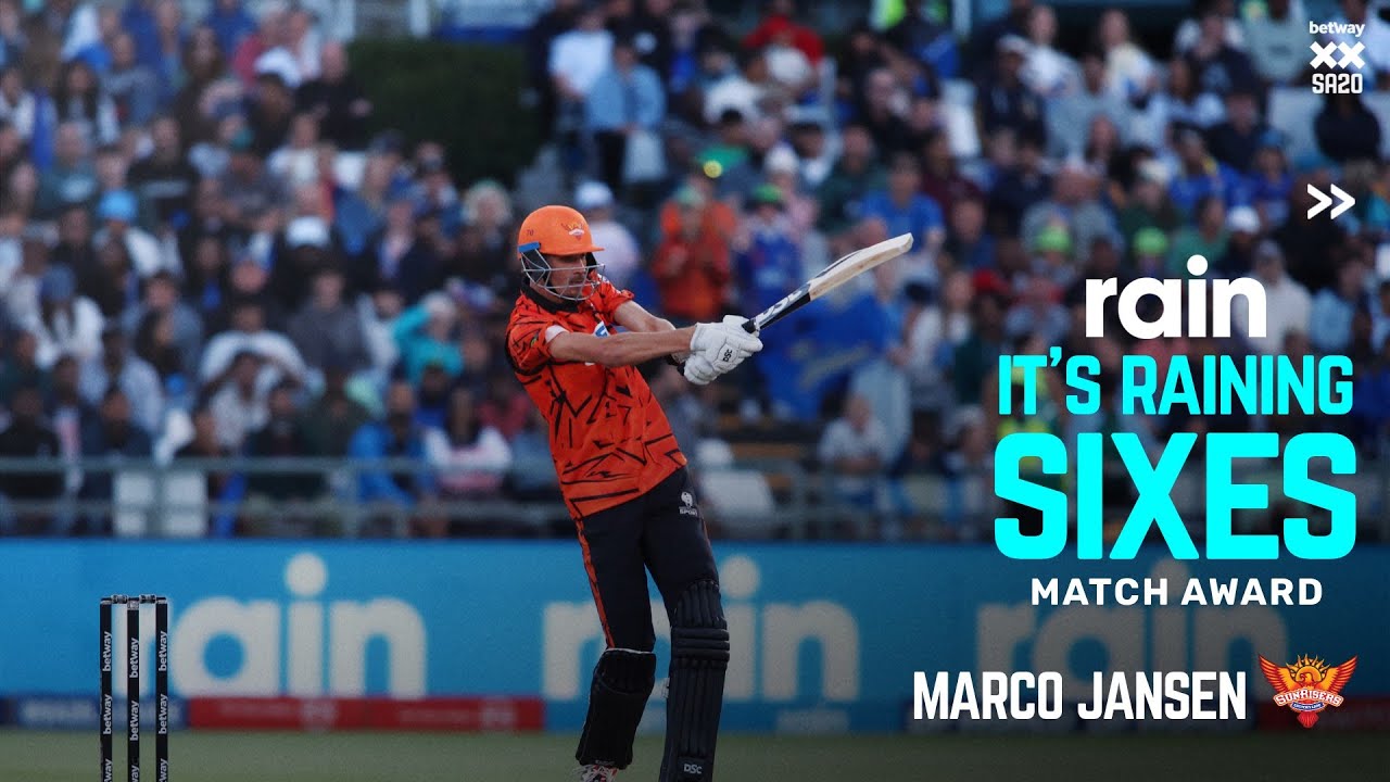 It's Raining Sixes | Marco Jansen | Match 26