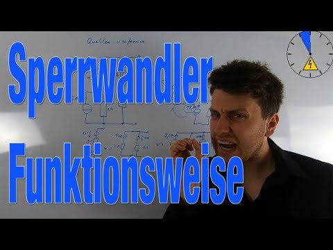 Sperrwandler Funktionsweise Fly Back Converter