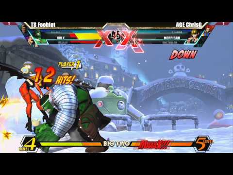 UMVC3 TS Fooblat vs AGE ChrisG - Big Two #52 Tournament