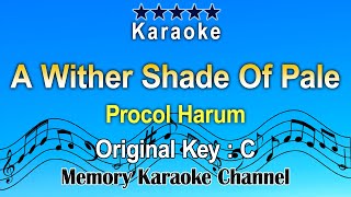 Download lagu A Wither Shade Of Pale (Karaoke) Procol Harum - Original tone Chord C mp3