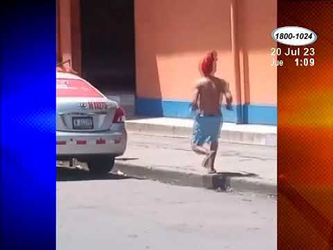 Sujetos se enfrentan a machetazos en ciudad Sandino