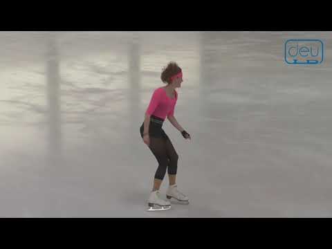 Andrea Baers. Oberstdorf 2019. Gold Ladies II Artistic. 4 place