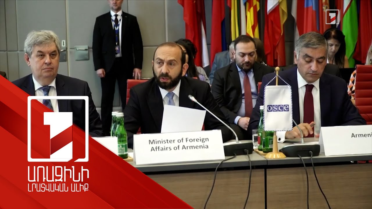 Siege of Nagorno-Karabakh and blockade of Lachin corridor should be immediately lifted, Armenia’s ForMin says at the OSCE Special PC meeting