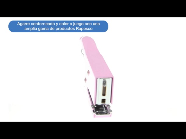 Vídeo relacionado con Rapesco R81000A3 Porpoise Grapadora Clásica de Tenaza, Capacidad para 45 Hojas, Cromo
