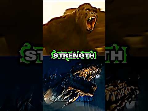 Kong (2017) Vs Zilla (1998) #godzilla #kong #1v1 #edit