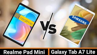Realme Pad Mini vs Samsung Galaxy Tab A7 Lite