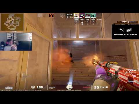 Симпл восхищается тиммейтом на фпл#лучшиемоментыксго #лучшиемоментытвич #лучшиемоментыкс2 #cs2