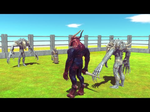 SCOURGE WITH GHOR HAMMER VS BOSS AND MINI BOSS | Animal Revolt Battle Simulator