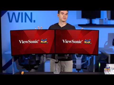 Monitorius VIEWSONIC TD2423 / 23.6" / Touch / Panel VA / 1920x1080 / 16:9 / 75Hz / 7 ms video