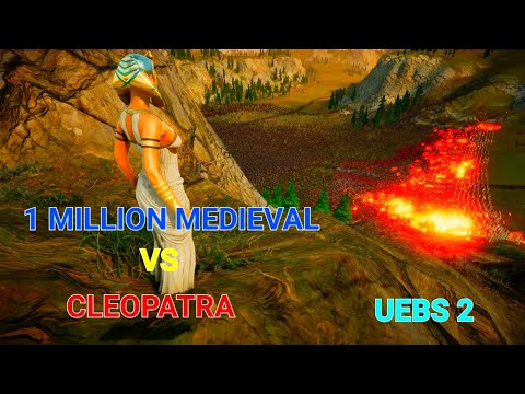 1 000 000 MILLION MEDIEVAL ARMY VS CLEOPATRA|UEBS 2|Ultimate Epic Battle Simulator 2 #uebs2