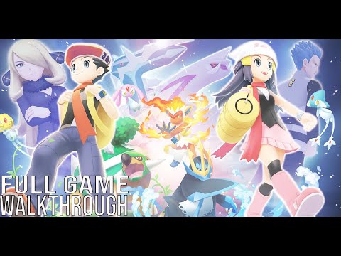 POKEMON BRILLIANT DIAMOND Full Gameplay Walkthrough - No Commentary (Pokemon Brillaint Diamond Full)