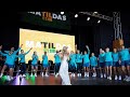 Nikki Webster Surprises The Team With Strawberry Kisses On Stage