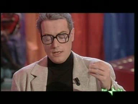 Corrado Guzzanti "the poet Brunello Robertetti"