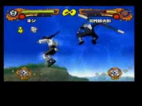 Naruto Shippuuden: Narutimate Accel - TS Neji vs Third