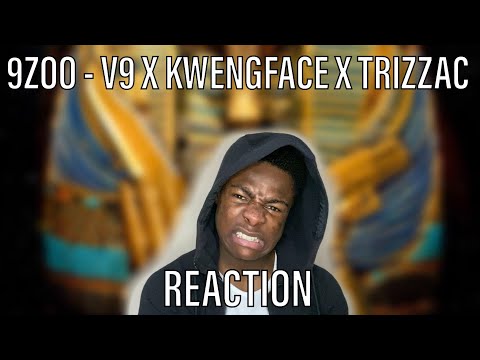 V9 X Kwengface X Trizzac - 9Zoo #The First Drill [REACTION]