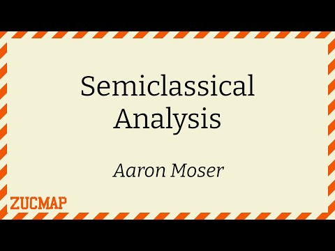 Weyl's Law: An Adventure in Semiclassical Analysis (Aaron Moser)