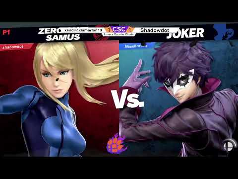 Clocktower Smash 98 - LQ - Shadowdot (Zero Suit Samus) vs. kendricklamarfan19 (Joker) - SSBU
