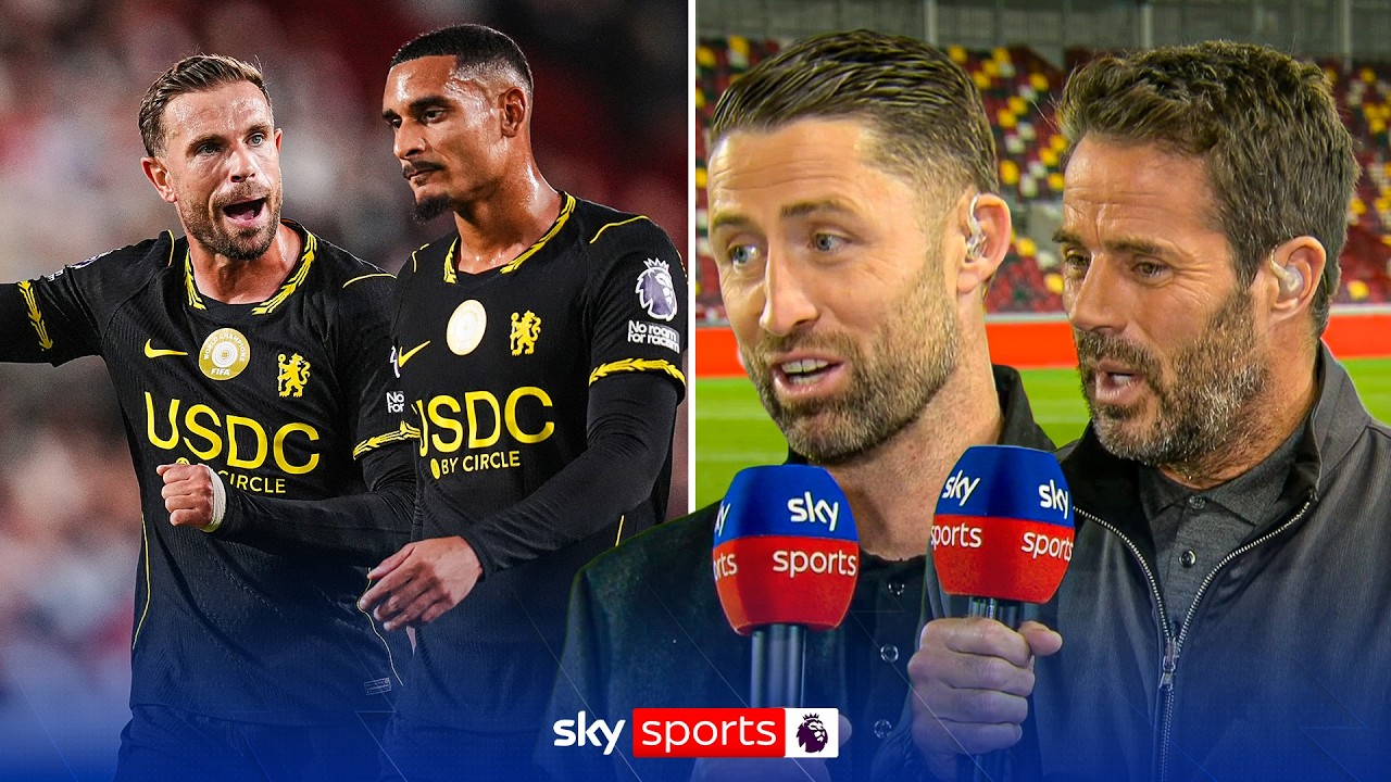 "Chelsea are fragile" | Gary Cahill & Jamie Redknapp react to Brentford 3-0 Chelsea