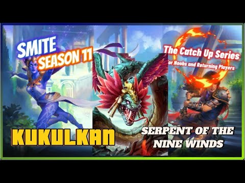SMITE : Kukulkan Season 11 (Build, Beginner Tutorial, and a Arena Match)