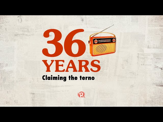 36 Years: Claiming the terno