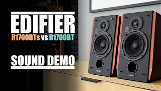 Edifier R1700BTs  vs  Edifier R1700BT  ||  Sound Comparison