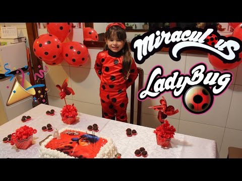 MINHA FESTA SURPRESA DA LADYBUG