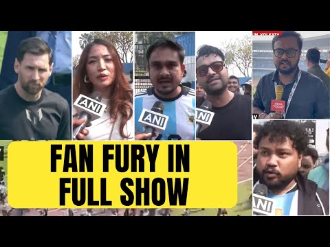 Lionel Messi G.O.A.T tour -Fans furious at organisers, politicians after disastrous event in Kolkata
