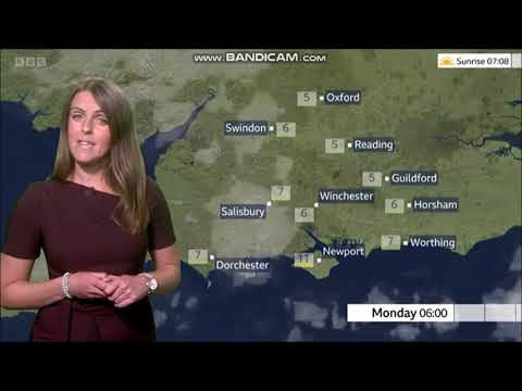 [HD] Alex Osbourne BBC One South Today weather October 2nd 2022 - 60 fps
