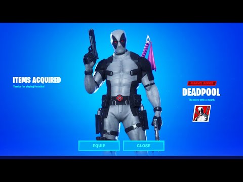 UNLOCK DEADPOOL X-FORCE SKIN! (How to get X-Force Deadpool in Fortnite)