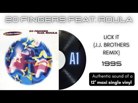 20 Fingers feat. Roula - Lick It (J.J. Brothers Remix) [12'' maxi single]