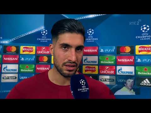 Emre Can Post Match Interview Liverpool 7-0 Spartak Moscow