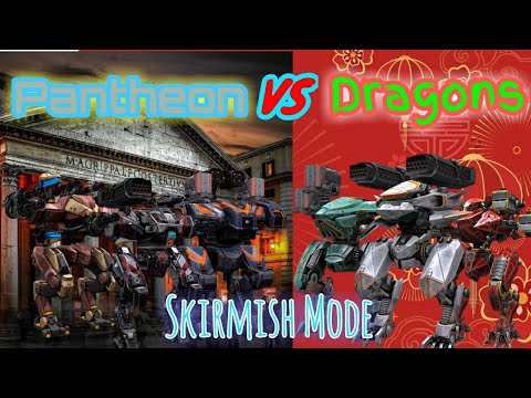 WAR ROBOTS SKIRMISH: PANTHEON VS DRAGONS