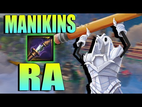 NUCLEAR MANIKINS RA MAKES FOR THE BEST SNIPES! - Masters Ranked Duel - SMITE